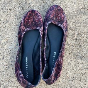Lucky Brand Flats - Worn Once - Size 8.5